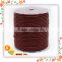 3mm genuine leather cord natural color round shape