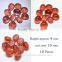 196.50 Ct Orange Star Sapphire 6 Rays Lab Created Stone