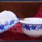 Blue and white Dinnerware 56 piece set