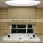 Plain effect pvc material blinds