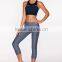Custom Moisture Wicking Yoga Pants Breathable Capri Yoga Pants