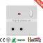 Double 13A wall socket with switch and neon