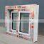 2 tracks 80 series sliding white upvc window with screen sash for window and door