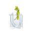 Acrylic vase display rack