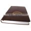High Quality Handmade Leather Book Cover Embossing, Hot Sale Diary Leather Notebook