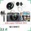 Universal Fish Eye Camera Lens Clip For Smartphone with Aluminum Body and +235 Degree Super Fisheye