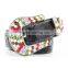 2015 Hot Sale Western rhinestone croc skined leather belt, western belt