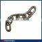 English standard electro galvanized mild steel short link chain DIN766