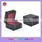 Elegant White Leather Single Wedding Ring Box Custom Package Box For Wedding Ring