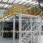 Heavy duty multi-tier mezzanine floor system