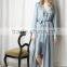 Elegant Silk Lounge Robe Silk Full Length Sleep Gowns Long Silk Bathrobes