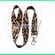Polyester imprinted lanyard with safety breakaway buckles free sample