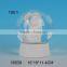 Unique resin christmas water globe,decorative ceramic snowman water ball