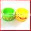 Customized promotional silicone rubber finger ring