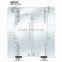 Best Quality Folding Steel Door Hardware Accessories For Tempered Glass