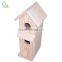 Natural Wooden Apex Nest Box