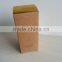 Nature color brown kraft paper box with logo