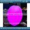 Party bar decoration color changing LED lighting inflatable egg balloon LED inflatable ellipsoid LED lighted inflatable ellipse
