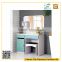 Simple wooden mirrored dressing table/dresser with drawers and stool for bedroom furniture