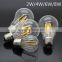 Dimmable E27 Filament LED Light 110V 220V 2W 4W 6W 8W with AC100-240V