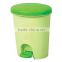20 liter household plastic dusbin trash can with lids