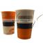 2016 reusable cardboard and plastic customized yogurt container OEM