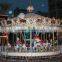 manufacturer high quality low price kids amusement park carousel horse square equipment