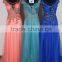 2014 new style elegant sexy beaded f short sleeve evening dress