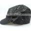 Fashion black sequined baseball cap leisure cap
