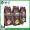 laminated and custom order coffee packaging bag, gusset coffee bag