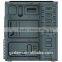 unique landscape painting white front panel computer case