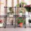 modern 3cube metal flowers standing display rack FH-AL0013W