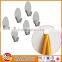 adhesive metal small wall hooks/adhesive hangers/ small metal hooks