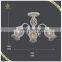 Interior Decorative Iron Shade Ceiling Lamp E14 Light Source, New Design Ceiling Lamp