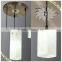 Hot Sale Modern Dining Room Glass Hanging Pendant Light 3 White Pendant Lamp, Decorative Pendant Lighting Fixture