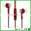 Real Bass stereo earphone crack earphone with mic