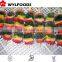 IQF frozen vegetables skewer 2015 china handmake