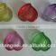 colorful glass candle holder