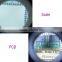 Kawachi 10X LED Lighted Metal Handle Magnifying Glass with Scale Handheld Magnifier Portable Loupe with LED Light