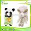 super softer animal head plush baby blanket