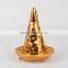 2016 new dubai golden flash incense burner with magnet