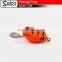 Colorful artifical floating soft frog with blade, 40mm/8g