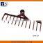 farm hay rake head R103 12T without wood handle
