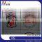 China NaiGu factory manufacture big size clear plastic self-service perforated produce bag on roll