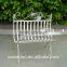 Antique White Foldable Metal Book Disply Rack PL08-6430