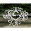 POWERLON Romantic lovng heart metal wall hook home decoration cream color