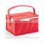 6 cans non-woven foldable cooler bag with handle for promtional