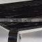 Most popular black color termpered glass side table