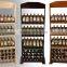 Best-selling Color Painting Large Wooden Wine Rack