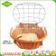 Wholesale bike wicker basket front pet bicycle basket for dogs